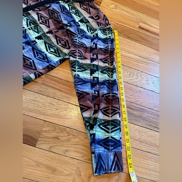 Rodeo Active Shirt Men’s Size L Aztec Retro Rodeo Ranch Western Vintage Cotton - Picture 12 of 12